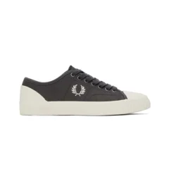 Fred Perry Gray Low Hughes Sneakers