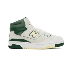 NEW BALANCE Off-White & Green 650 Sneakers