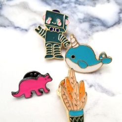 Enamel Pins 4 Pack Kit