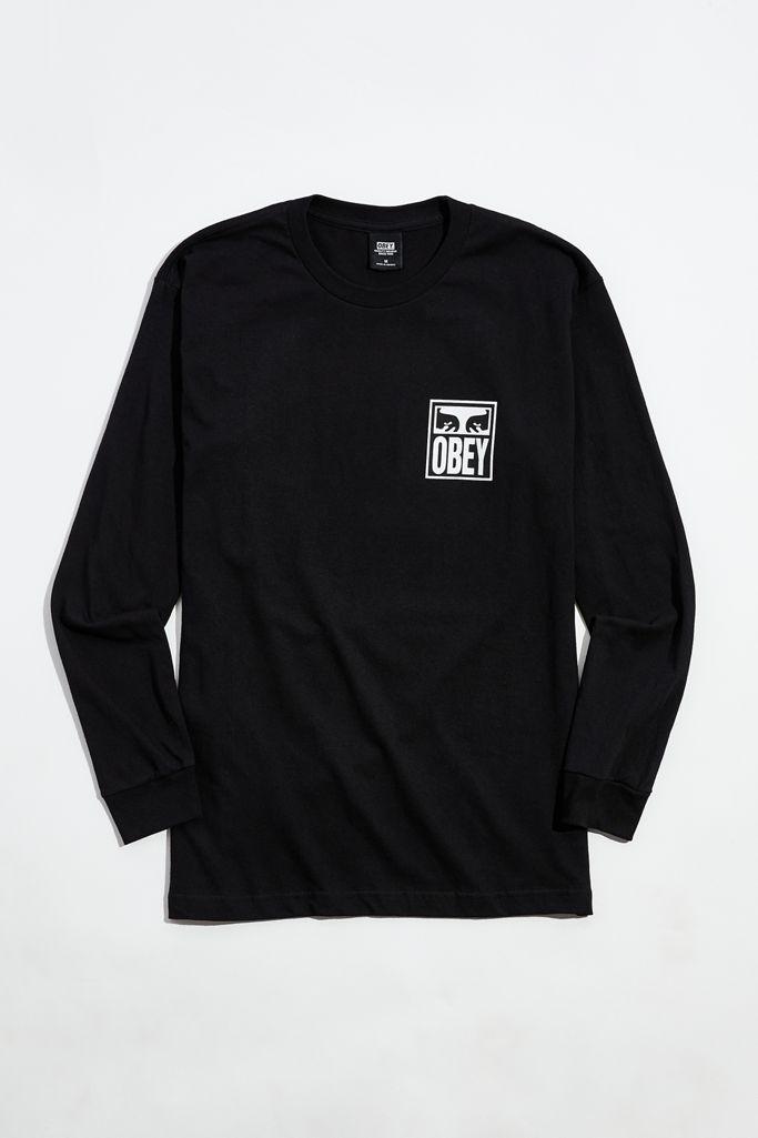 OBEY Eyes Icon Long Sleeve Tee - Image 3