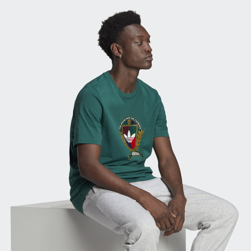 adidas Collegiate Crest Tee - Image 3