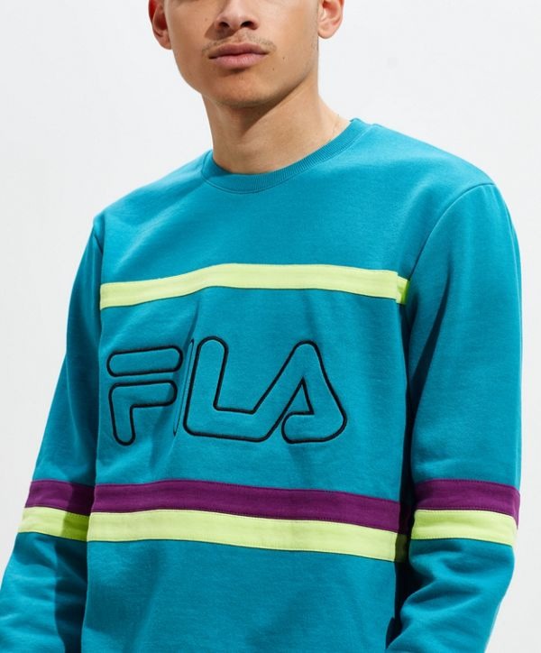 FILA UO Exclusive Beleren Colorblock Crew-Neck Sweatshirt - Image 2
