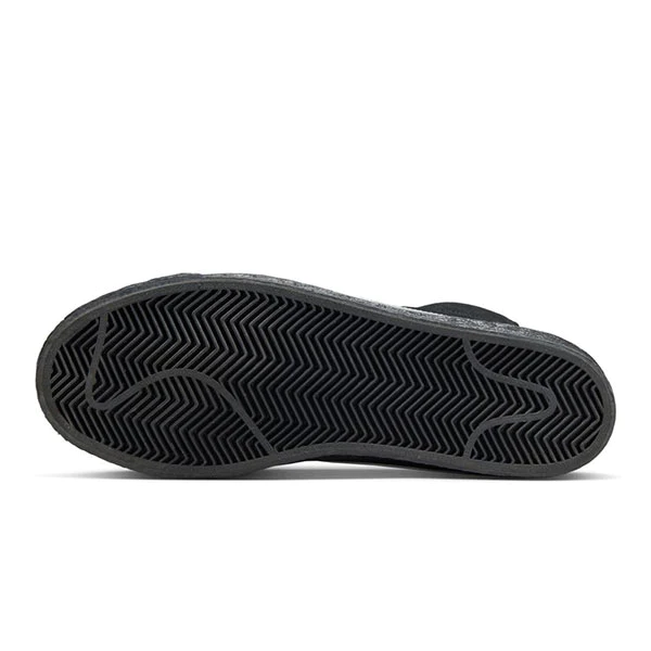 NIKE SB MEN'S ZOOM BLAZER MID BLK/WHTE SNEAKERS - Image 8