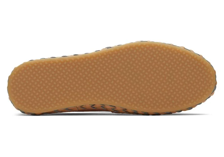 TOMS Women's Rose Suede Leather Wrap Slip-ons - Image 5