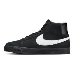 NIKE SB MEN'S ZOOM BLAZER MID BLK/WHTE SNEAKERS
