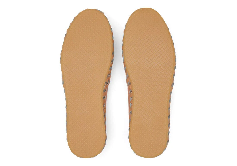 TOMS Women's Rose Suede Leather Wrap Slip-ons - Image 4