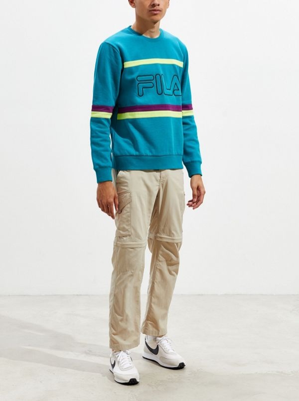 FILA UO Exclusive Beleren Colorblock Crew-Neck Sweatshirt - Image 4