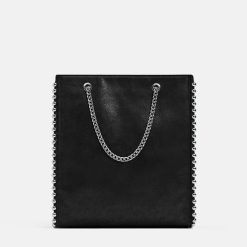 ZARA Studded Tote Bag