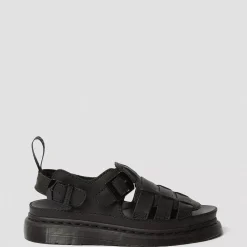 Dr. Martens Men's 8092 Mono Leather Fisherman Sandals
