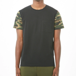 Camo-Sleeve Tee