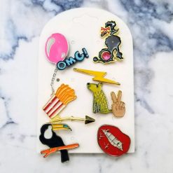Enamel Pins 10 Pack Kit