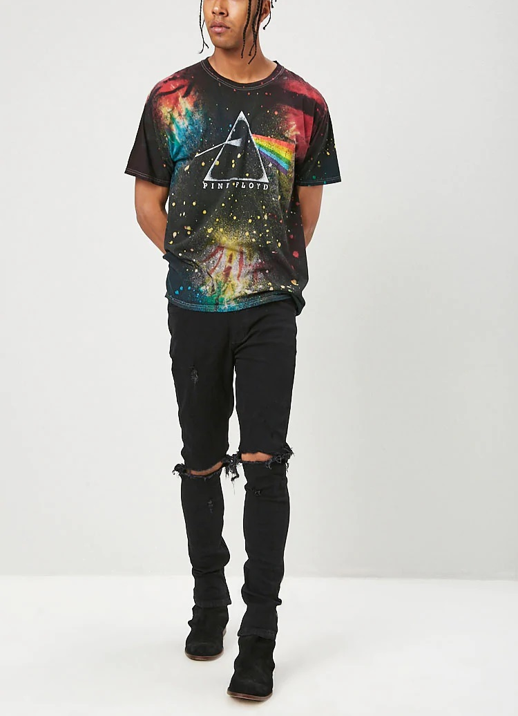 FOREVER21 Men's Pink Floyd Graphic Tee - Image 4