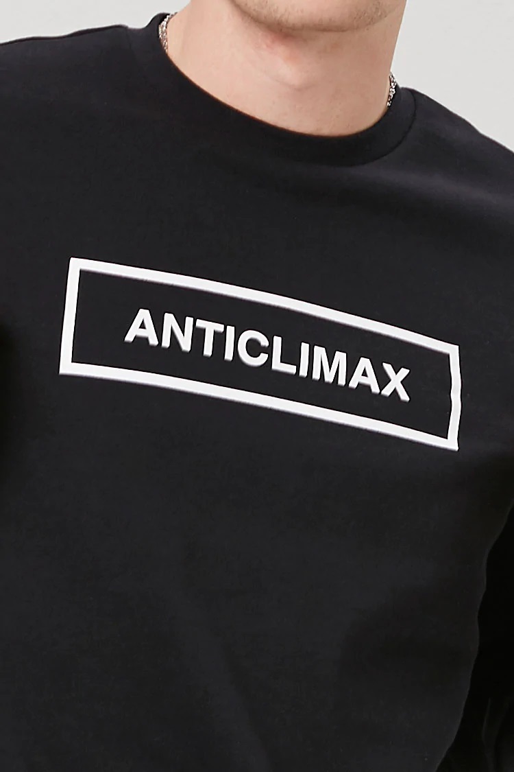 Forever21 Men's Anticlimax Graphic Sweatshirt - Image 3