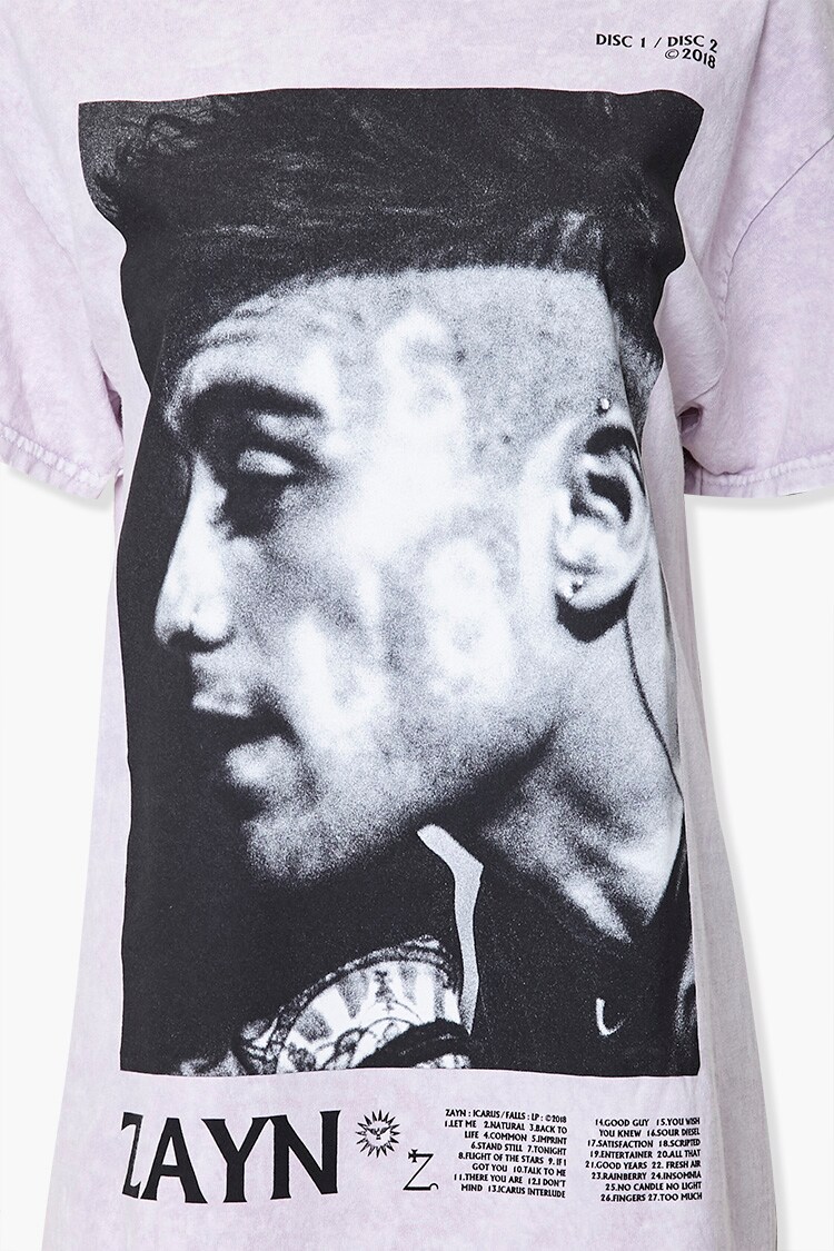 FOREVER21 Women's Zayn Graphic Tour Tee - Image 2