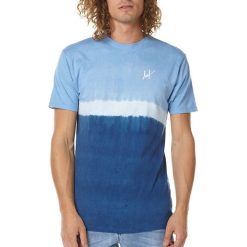 HUF Stripe Wash Navy Tee
