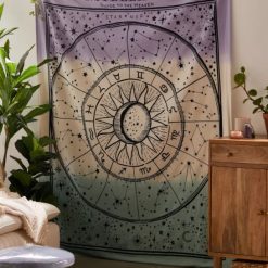 Urban Outfitters Star Dip-Dyed Tapestry