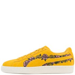 PUMA Women's Suede Top Embroidery Sneakers