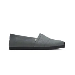 TOMS Men's Bonsai Green Heritage Canvas Slip-ons