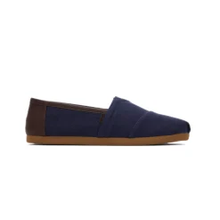 TOMS Men's Dark Denim Synthetic Trim Classics